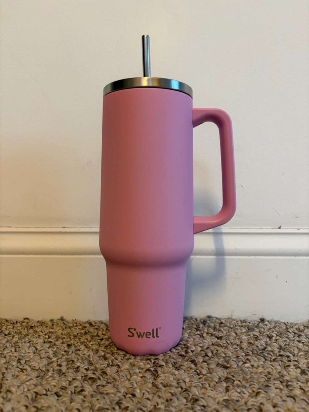 S'well Tumbler XL 40 Ounce Hydrangea Pink Insulated Brand New